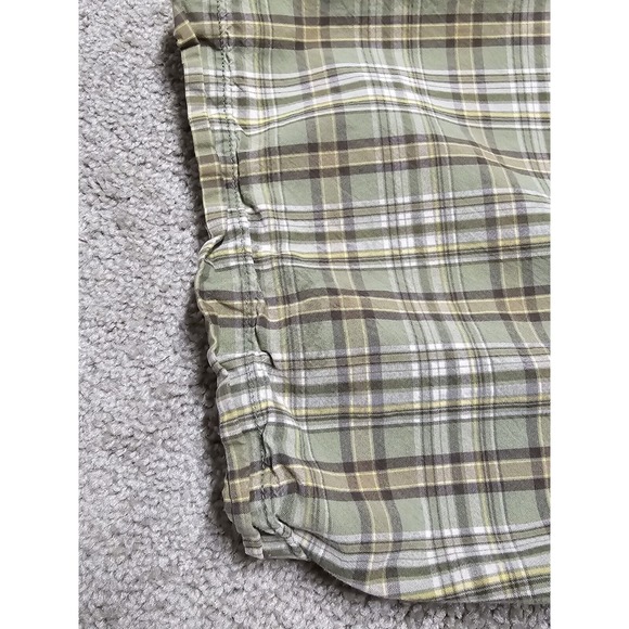 Carhartt Men 2XL Short Sleeve Button Down‎ Light Green Shirt - Picture 11 of 16